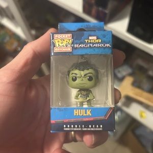 Brand new marvel Thor ragnorok hulk funko keychain